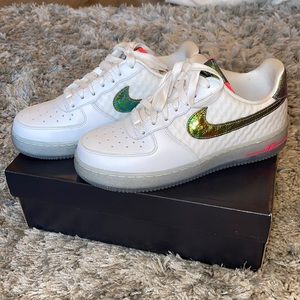 Nike Air Force 1 Low Premium Hyper Punch Sneakers